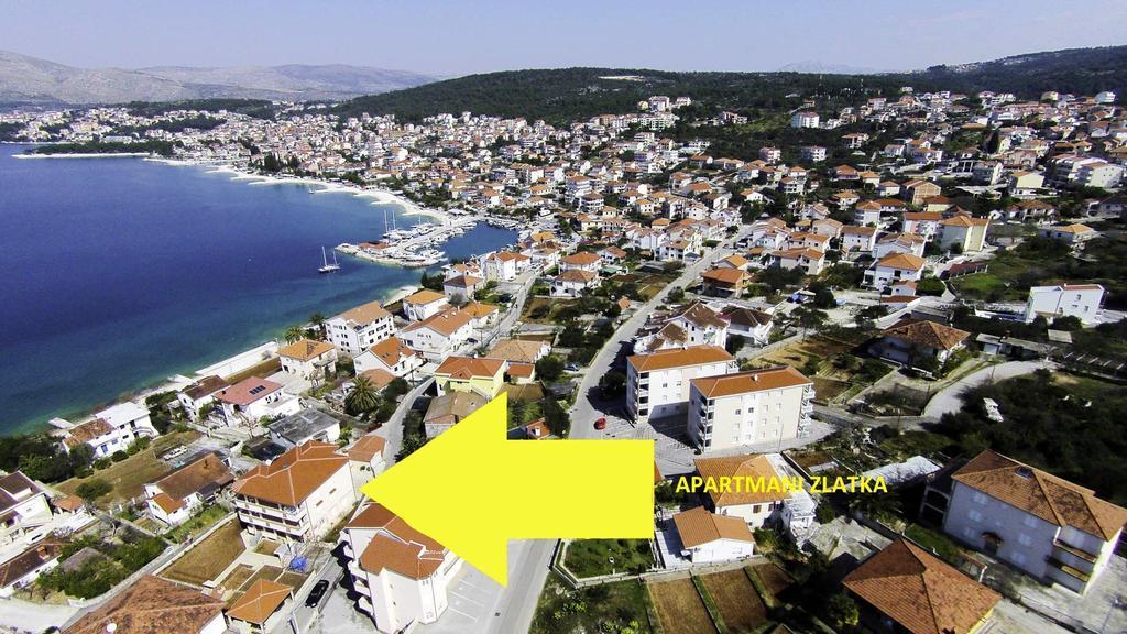 Apartments Zlatka Trogir Exteriör bild